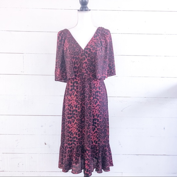 Dress the Population Francesca Leopard Dress - Picture 4 of 9